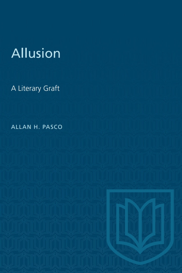 Allusion 1st Edition A Literary Graft